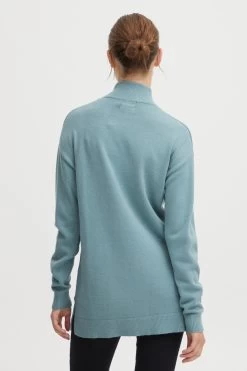 OXMO Truien Trui Ratina Dames Blauw -Oxmo Winkel cba49695030b05470d34c6d6acbeca3b