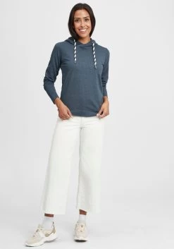 OXMO Hoodies Sweatshirt Wandy Dames Blauw / Aqua -Oxmo Winkel cbf3e99fce026621805918e93c2e063c