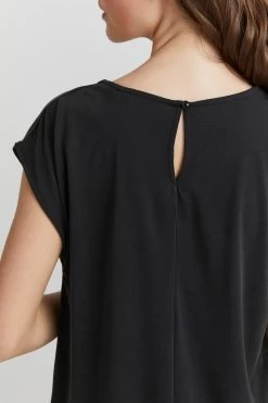 OXMO Blouse Tops Blouse Dames Zwart -Oxmo Winkel cc2b30aa395d5029d318822dabd887e9