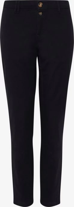 OXMO Chinos Regular Chino Pilar Dames Zwart