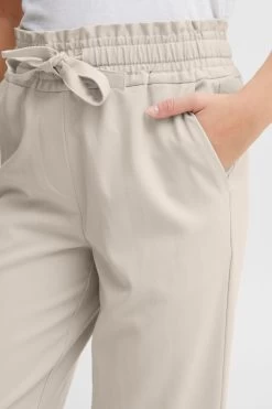 OXMO Pantalons Regular Broek Oxdania Dames Grijs -Oxmo Winkel ce89310e313f0bb16ae0e757e739112d