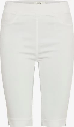 OXMO Shorts Skinny Broek Ditrine Dames Wit