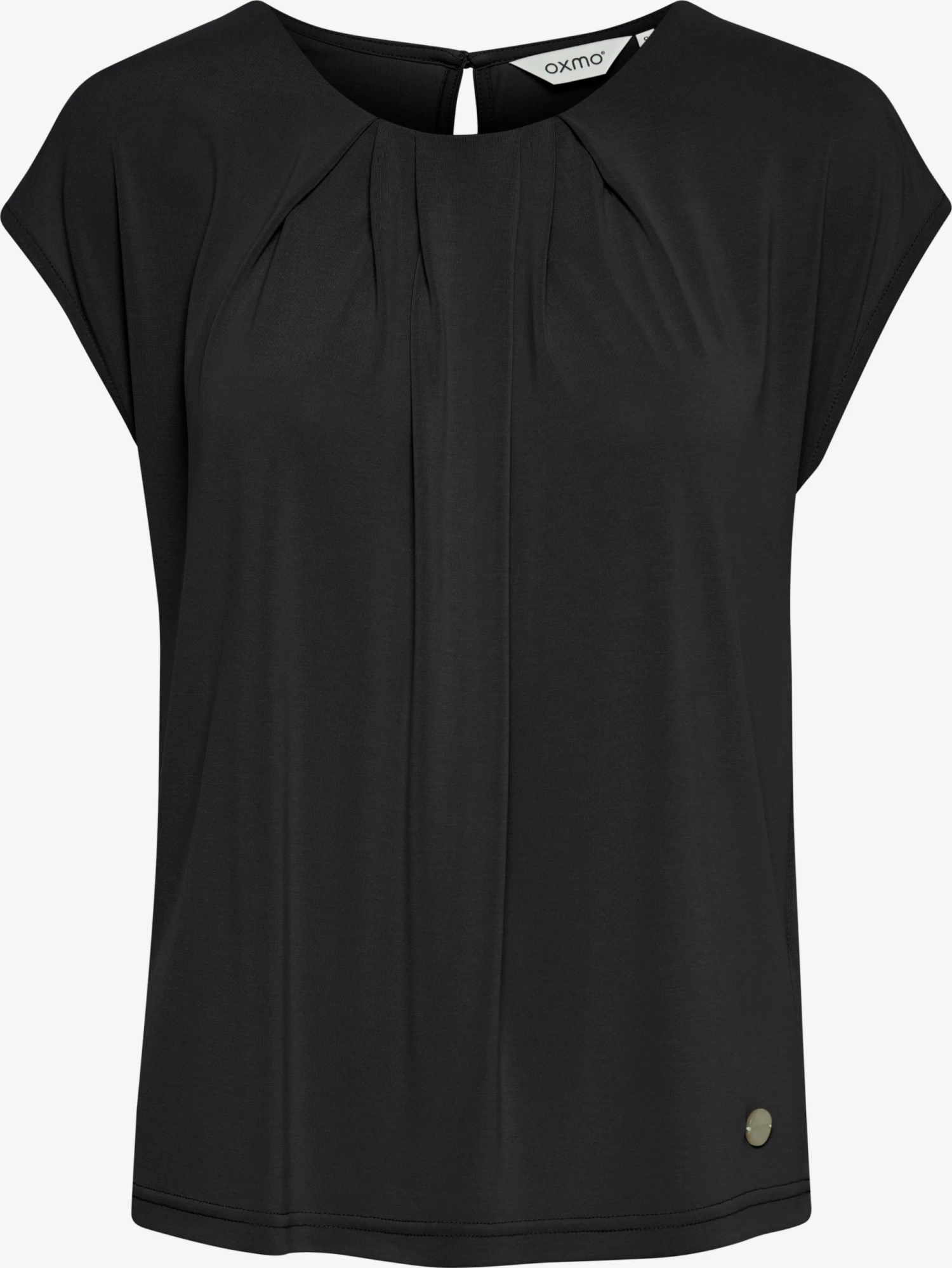 OXMO Blouse Tops Blouse Dames Zwart