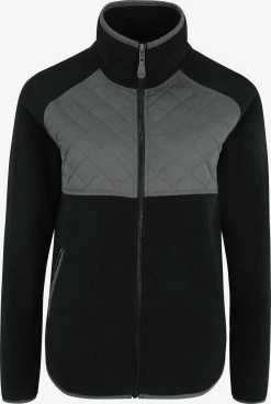 OXMO Sweatvesten Sweatvest Malin Dames Zwart