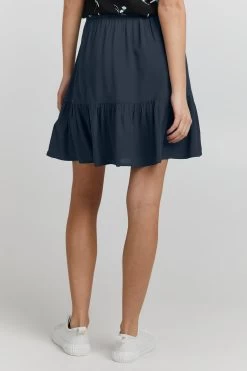 OXMO Mini Rokken Rok EIRA Dames Navy -Oxmo Winkel d1b51ebe61e14a90f873faf82f0f7b08