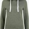 OXMO Hoodies Trui Olive Dames Groen