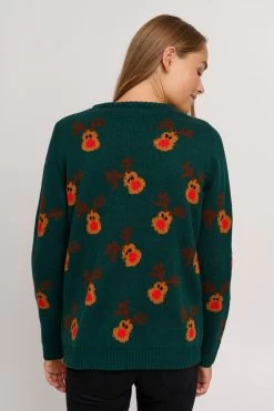 OXMO Truien Trui Christel Dames Groen -Oxmo Winkel d2dc2c13864ec576d45d14bc287e9e20