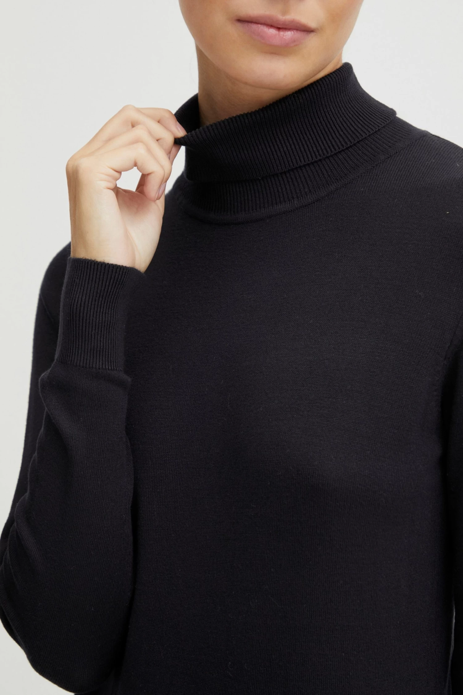 OXMO Coltruien Trui Katja Dames Zwart 7 OXMO Coltruien Trui Katja Dames Zwart - Afbeelding 5