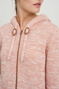 OXMO Vesten Gebreid Vest Philadelphia Dames Rosa -Oxmo Winkel d333adfe6f6a500313b0e4380328e5cd