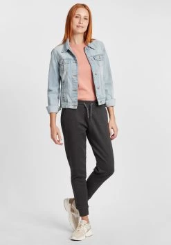 OXMO Sweatpants Loosefit Broek Polah Dames Grijs / Antraciet -Oxmo Winkel d3770808b9879cbcb61e746b26d86e4c