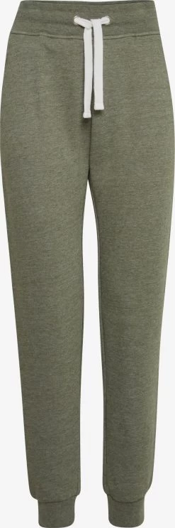 OXMO Sweatpants Loosefit Broek Olivia Dames Groen Gemêleerd