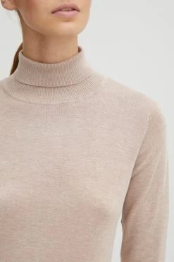 OXMO Coltruien Trui Dames Beige -Oxmo Winkel d5735645a8b82dc5426159ba6828e3a8