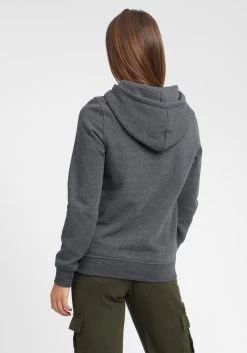 OXMO Hoodies Sweatshirt Owena Dames Grijs -Oxmo Winkel d72c4ffbcf8a3914b879ec3fbf77cc32