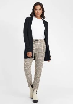 OXMO Vesten Gebreid Vest Cle Dames Blauw / Navy / Donkerblauw -Oxmo Winkel dab1f6afecc57bbb3dd4ba9db511ba0d