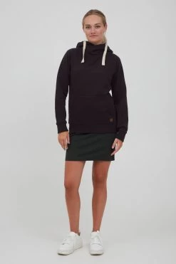 OXMO Hoodies Sweatshirt Julia Pile Dames Zwart -Oxmo Winkel dbc0099a3faf81a3b15dab09df5a6dfd