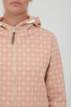 OXMO Sweatvesten Sweatvest VENDELA Dames Rosa -Oxmo Winkel ddc62103b55508c8dd14ab65ee5d4bb8