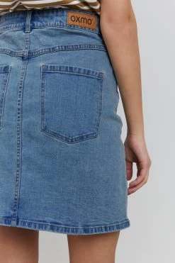 OXMO Mini Rokken Rok FRIGGA Dames Blauw 13 OXMO Mini Rokken Rok FRIGGA Dames Blauw -Oxmo Winkel dddc3f9922f7fd83f0d33bedda763bba