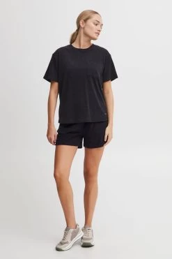 OXMO T-shirts Shirt Dames Zwart -Oxmo Winkel de44dff68441a1650d0b4a10e0d99396