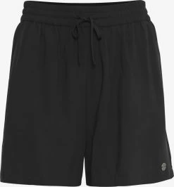 OXMO Shorts Loosefit Broek Eldird Dames Zwart
