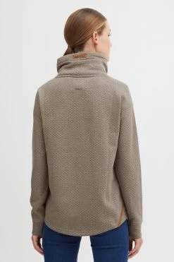 OXMO Truien Trui Amini Dames Grijs -Oxmo Winkel df3c89c3e1624e89914059d330a2e411