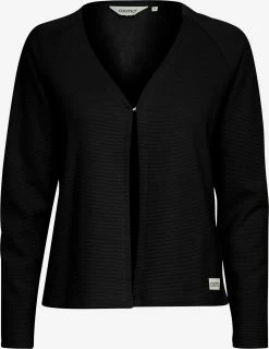 OXMO Sweatvesten Sweatvest OXJonia Dames Zwart