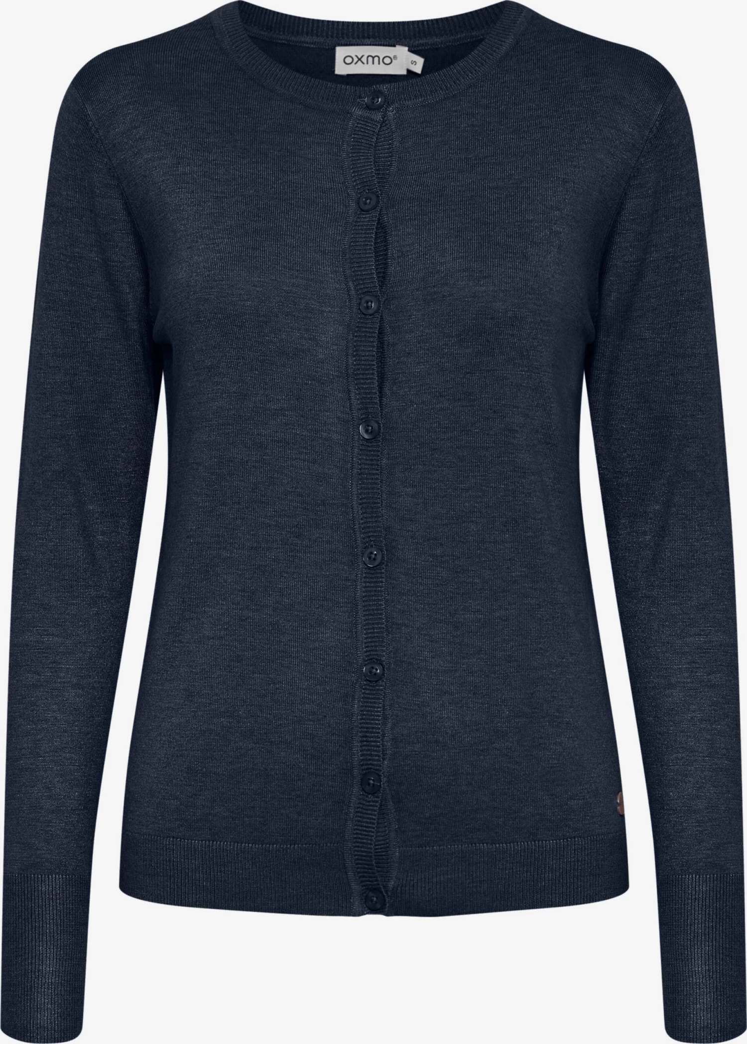 OXMO Vesten Gebreid Vest Hlin Dames Donkerblauw 3 OXMO Vesten Gebreid Vest Hlin Dames Donkerblauw