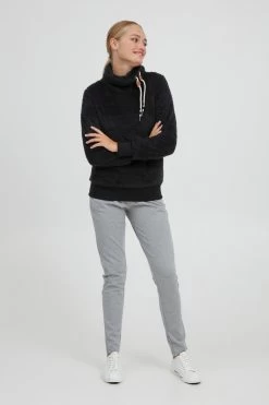 OXMO Truien Trui ANNIKI Dames Zwart -Oxmo Winkel e1426f77f65b13dec35cd4596670dbec