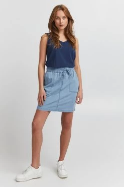 OXMO Mini Rokken Rok Lille Dames Blauw -Oxmo Winkel e19f925e23d0660f7a853b43d1bba711