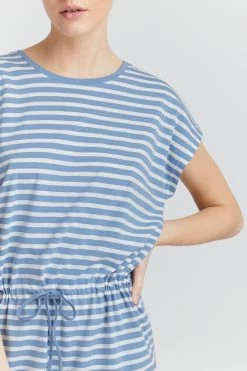 OXMO Mini Jurken Jurk Stilla Dames Blauw 12 OXMO Mini Jurken Jurk Stilla Dames Blauw -Oxmo Winkel e2a983513f91ed475ff5b3ba869a6ada