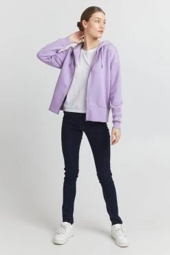 OXMO Sweatvesten Sweatvest Holunder Dames Lila -Oxmo Winkel e315bb563179994212218c0ee5cd3c8a