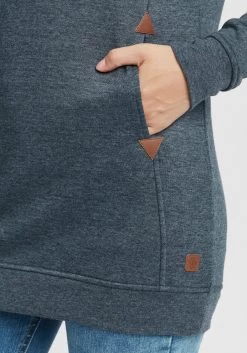 OXMO Hoodies Sweatshirt Vicky Dames Blauw -Oxmo Winkel e51dbd7f15b3f0a61c48da8cf7e6a28a