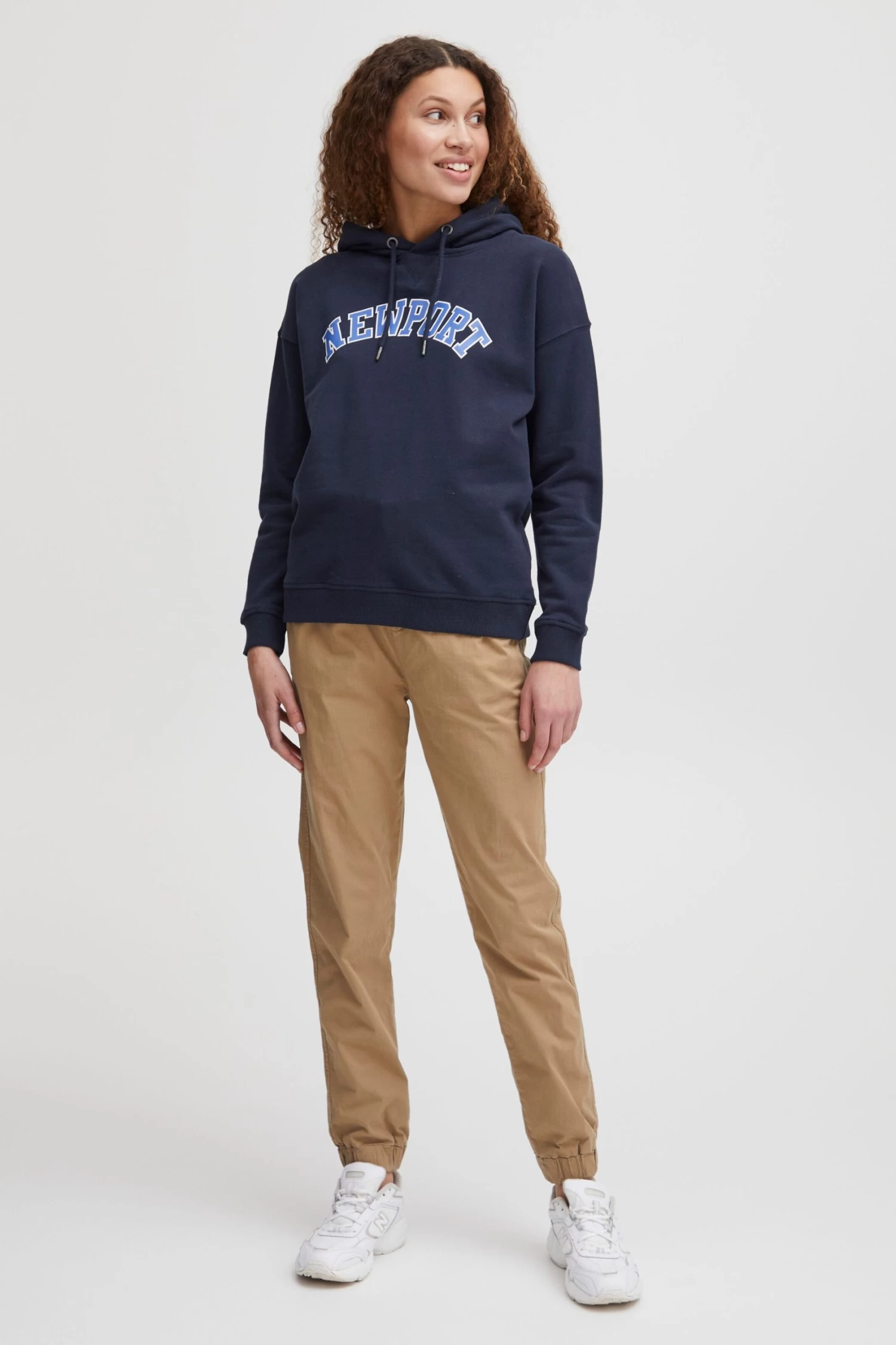 OXMO Hoodies Trui Colisa Dames Blauw 6 OXMO Hoodies Trui Colisa Dames Blauw - Afbeelding 4