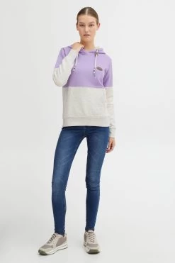 OXMO Sweatshirts Sweatshirt Kathrine Dames Lila -Oxmo Winkel e734e4c2f48f844dc820c9d00bcac93e