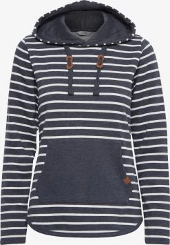 OXMO Hoodies Trui CARINA Dames Blauw