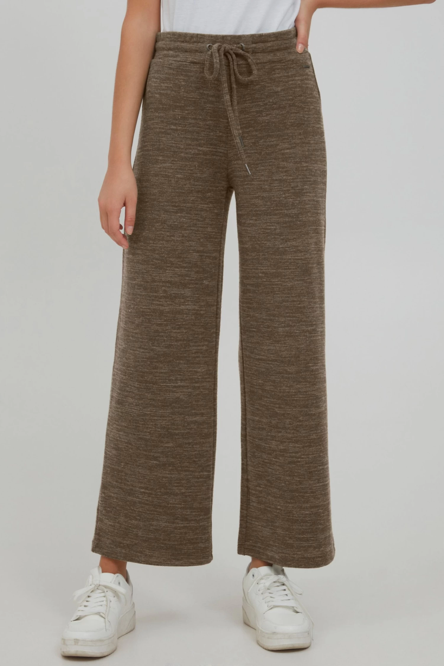 OXMO Pantalons Loosefit Broek BERENICE Dames Donkergroen 4 OXMO Pantalons Loosefit Broek BERENICE Dames Donkergroen - Afbeelding 2