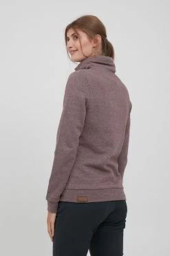 OXMO Sweatvesten Sweatvest Vicky Dames Bruin -Oxmo Winkel ea4b211d8f6709f9818083a204369102