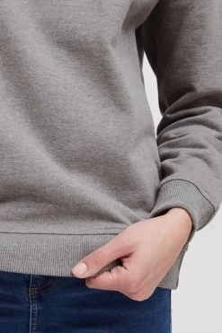 OXMO Hoodies Trui Colisa Dames Grijs Gemêleerd 13 OXMO Hoodies Trui Colisa Dames Grijs Gemêleerd -Oxmo Winkel eb1ae6778c38e9ed31667659addec750