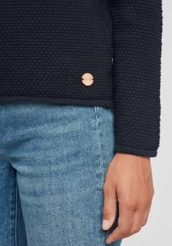 OXMO Fijngebreide Truien Trui Helen Dames Zwart -Oxmo Winkel ecafea91cf7e7622658fe1f3ddd52fed