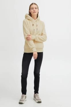 OXMO Sweatshirts Sweatshirt Dames Beige -Oxmo Winkel edc0d4ce5b46236dd17f8545a0084084