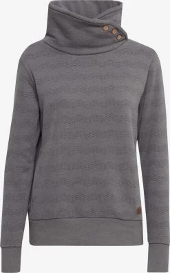 OXMO Sweatshirts Sweatshirt VERNITA Dames Grijs Gemêleerd