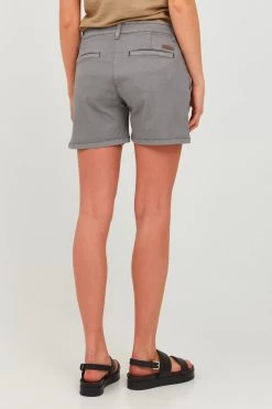 OXMO Shorts Regular Broek KATHY Dames Grijs -Oxmo Winkel ef477db7abb6670419ee326d28324a02