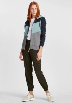 OXMO Sweatvesten Sweatvest Aggi Dames Blauw -Oxmo Winkel ef4d0072cd38a14b7d827e7b2ca4eddf