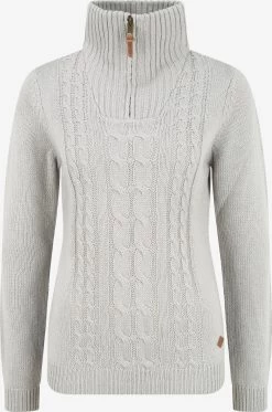 OXMO Coltruien Trui Carry Dames Grijs