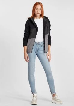 OXMO Sweatvesten Sweatvest Dames Zwart -Oxmo Winkel f02042074dd4f05d9d97dc6171e65f04