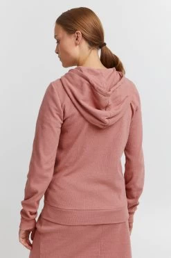 OXMO Sweatvesten Sweatvest Lova Dames Rosa -Oxmo Winkel f06f97854048109f57a7417a18acdba4