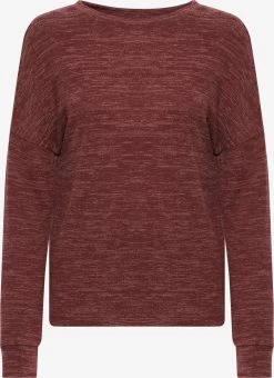OXMO Sweatshirts Sweatshirt Benta Dames Bruin Gemêleerd