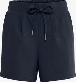 OXMO Shorts Regular Broek Annik Dames Donkerblauw