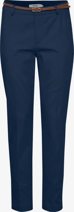 OXMO Pantalons Tapered Broek Dames Blauw