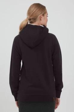 OXMO Hoodies Sweatshirt Julia Pile Dames Zwart -Oxmo Winkel f21de006fc0b66f86cee61bed8e4c5e4