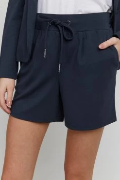 OXMO Shorts Regular Broek Annik Dames Donkerblauw -Oxmo Winkel f366dae39704b380ff505848eb94b6cf